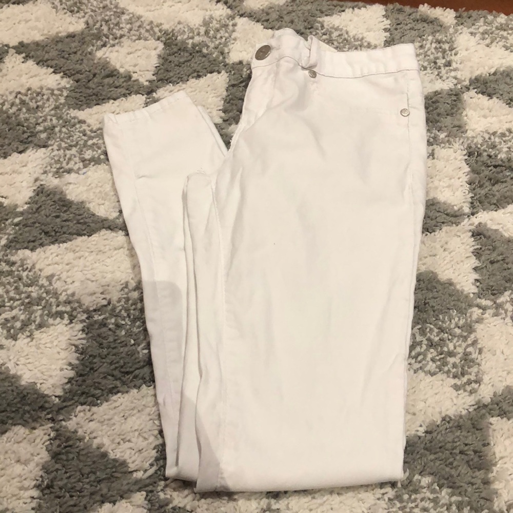 White jeans